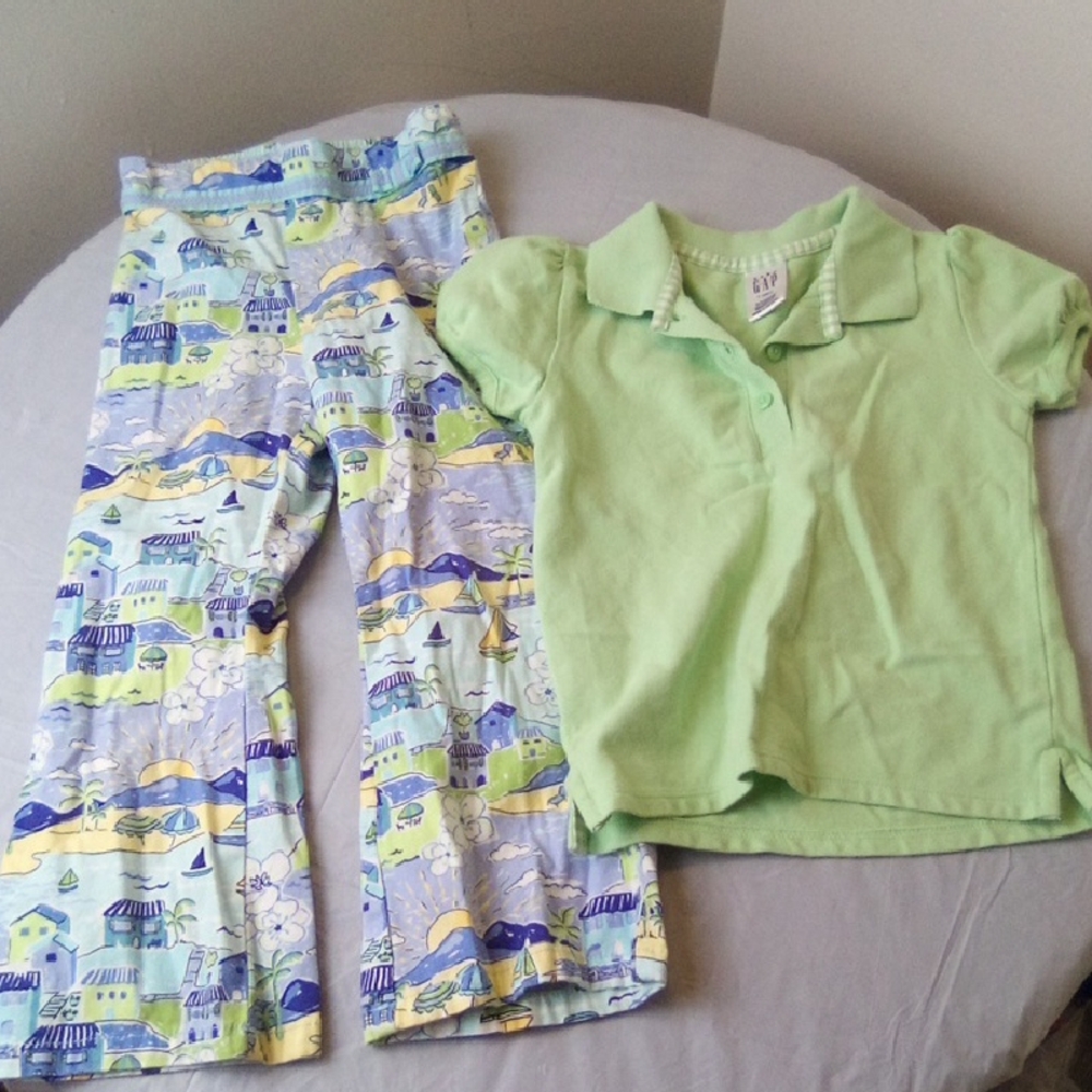 BABY GAP SHIRT/GYMBOREE PANT